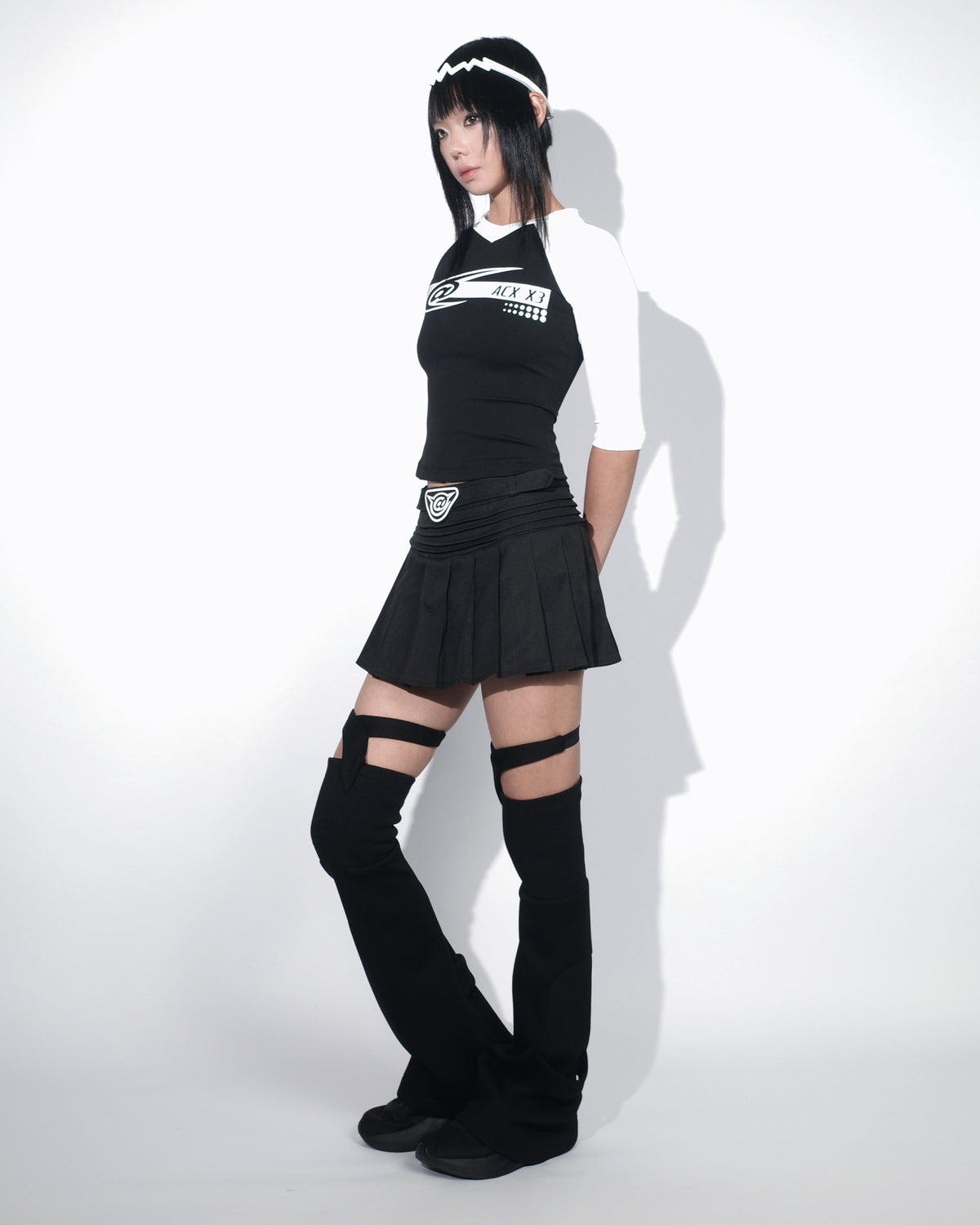 @ MINI SKIRT - BLACK