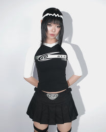 @ MINI SKIRT - BLACK